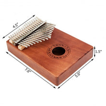 Load image into Gallery viewer, Kalimba 17 Keys Thumb Piano