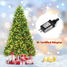 Load image into Gallery viewer, 7.5Ft Pre-lit Hinged Christmas Tree with 550 LED Lights