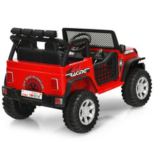 Load image into Gallery viewer, 12V Kids Remote Control Electric Ride On Truck Car with Lights and Music -Red