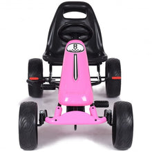 Load image into Gallery viewer, Outdoor Kids 4 Wheel Pedal Powered Riding Kart Car-Pink