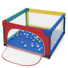 Load image into Gallery viewer, Large Safety Play Center Yard with 50 Balls for Baby Infant-Multicolor