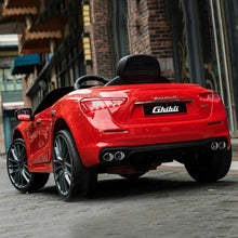 Load image into Gallery viewer, 12V Remote Control Maserati Licensed Kids Ride on Car-Red