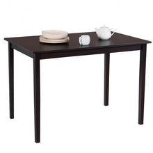 Load image into Gallery viewer, Modern Rectangle Dining Table with Wooden Legs