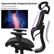 Load image into Gallery viewer, Mesh Office Chair Recliner Adjustable Headrest