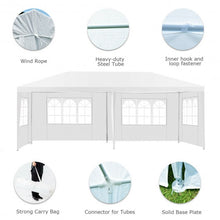 Load image into Gallery viewer, 10' x 20' Canopy Tent Wedding Party Tent with Carry Bag