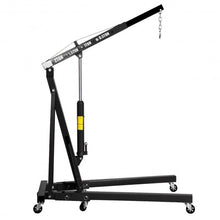 Load image into Gallery viewer, 2 TON Engine Motor Hoist Shop Crane Lift-Black