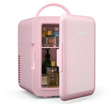 Load image into Gallery viewer, 4 Liter Mini Cooler Warmer Fridge Portable-Pink