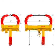 Load image into Gallery viewer, Wheel Lock Tire Claw Trailer Auto Car Clamp