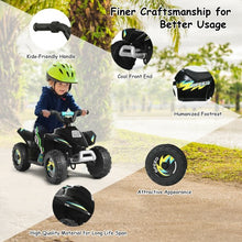 Load image into Gallery viewer, 6V Kids Electric ATV 4 Wheels Ride-On Toy -Black
