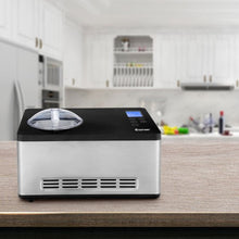 Load image into Gallery viewer, 2.1 Quart Ice Cream Maker with LCD Timer Control