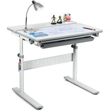 Load image into Gallery viewer, Adjustable Children's Writing Study Table with Drawer