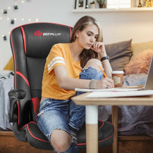 Load image into Gallery viewer, Racing Style Gaming Rocker Chair -Red