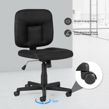 Load image into Gallery viewer, Low-Back Office Chair with Adjustable Height & Lumbar Support