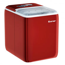 Load image into Gallery viewer, 44 lbs Portable Countertop Ice Maker Machine with Scoop-Red