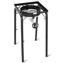 Load image into Gallery viewer, 200 000-BTU Portable Propane Single Burner with Adjustable Legs