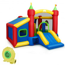 Load image into Gallery viewer, Kids Gift Inflatable Bounce House with 480W Blower