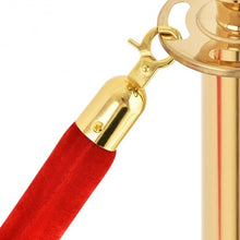 Load image into Gallery viewer, Red Crowd Control Rope with Velvet Rope