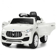 Load image into Gallery viewer, 6V Licensed Maserati Kids Ride On Car-White