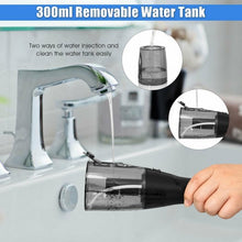 Load image into Gallery viewer, Rechargeable Water Portable Flosser with 2 Nozzle