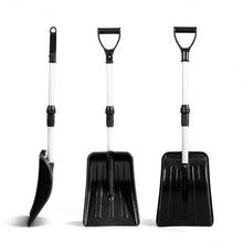 Load image into Gallery viewer, Adjustable Aluminum Snow Shovel for Car Emergency Non-Slip Handle