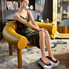 Load image into Gallery viewer, Shiatsu Heated Electric Kneading Foot and Back Massager-Silver