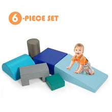 Load image into Gallery viewer, 6 Piece Climb Crawl Play Set Indoor Kids Toddler