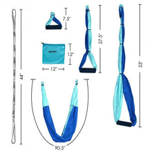 Load image into Gallery viewer, Swing Set Anti-Gravity Shaping Adjustable Yoga Belt-Blue