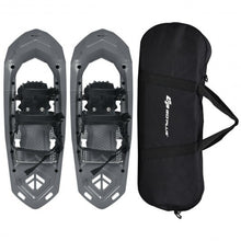 Load image into Gallery viewer, 25 inch Lightweight Terrain Snowshoes w/ Bag-Gray