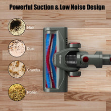Load image into Gallery viewer, Handheld Stick Vacuum Cleaner w/Detachable Battery & Filtration-Red