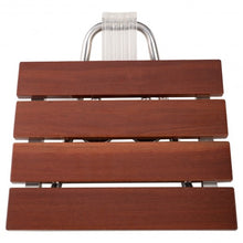 Load image into Gallery viewer, Wall Mount Folding Bath Seat Shower Bench