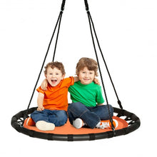 Load image into Gallery viewer, 40" Flying Saucer Round Swing Kids Play Set-Orange