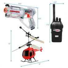 Load image into Gallery viewer, Infrared Laser Tag Guns Game with 2 Walkie Talkies & Helicopter