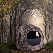 Load image into Gallery viewer, Portable Pop up Ground Camo Blind Hunting Enclosure