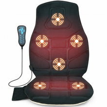 Load image into Gallery viewer, Seat Cushion Massager with Heat and 6 Vibration Motors for Home