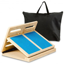 Load image into Gallery viewer, 4-Level Adjustable Slant Board Wooden Calf Stretcher Incline Stretching