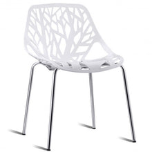 Load image into Gallery viewer, Set Of 6 Accent Armless Plastic Dining Side Chairs