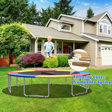 Load image into Gallery viewer, 10FT Waterproof Safety Trampoline Bounce Frame Spring Cover-Multicolor