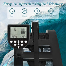 Load image into Gallery viewer, Adjustable Resistance Health Fitness Water Rowing Machine