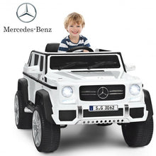 Load image into Gallery viewer, 12V Licensed Mercedes-Benz Kids Ride On Car-White
