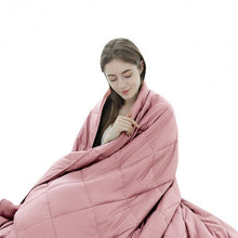 Load image into Gallery viewer, 20lbs Premium Cooling Heavy Weighted Blanket-Pink
