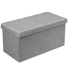 Load image into Gallery viewer, 31.5" Fabric Foldable Storage with Removable Storage Bin-Light Gray