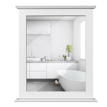 Load image into Gallery viewer, Bathroom Wall Mirror with Shelf Vanity Makeup Mirror