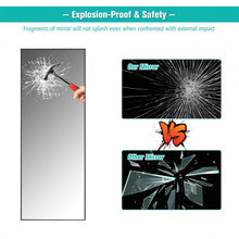 Load image into Gallery viewer, 59''Full Length Mirror Large Rectangle Bedroom Mirror-Black