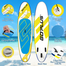 Load image into Gallery viewer, Inflatable Stand Up Paddle Board 6" Thick with Backpack Leash Aluminum Paddle