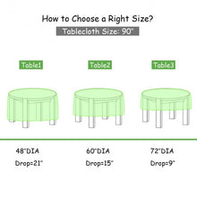 Load image into Gallery viewer, 2 Pcs Stain Resistant and Wrinkle Resistant Table Cloth-Green