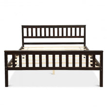 Load image into Gallery viewer, Wood Bed Frame Support Platform with Headboard and Footboard