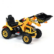 Load image into Gallery viewer, 12 V Battery Powered Kids Ride on Dumper Truck