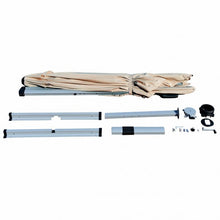 Load image into Gallery viewer, 10 Ft 360 Degree Tilt Aluminum Square Patio Offset Cantilever Umbrella-Beige