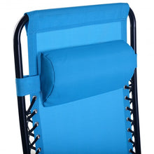 Load image into Gallery viewer, 2 pcs Folding Lounge Chair with Zero Gravity