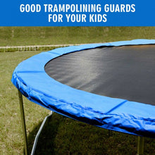 Load image into Gallery viewer, Blue Safety Round Spring Pad Replacement Cover for 12' Trampoline